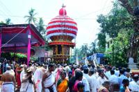 Brahmakalashanga Rathotsava at Shrimath Anantheshwar Temple Vittal (4 May 2025)